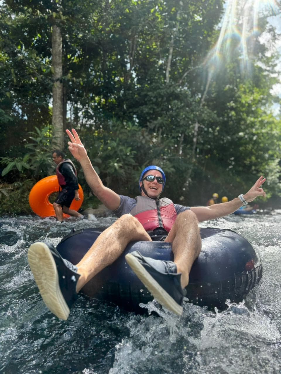 Local guide and founder of Tubing Rio Celeste Paradise, Costa Rica